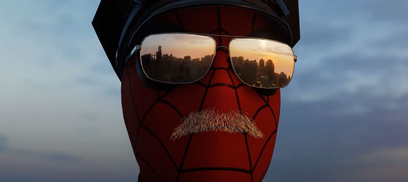 В Spider-Man нашли облик копа-паука с летающим дроном-пончиком