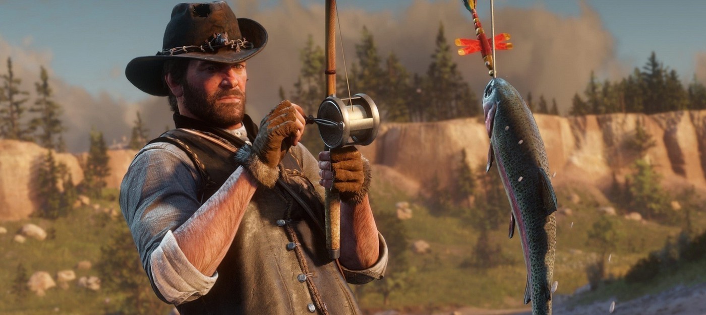 Игрок Red Dead Redemption 2 вырезал всю деревню ради доставки рыбы