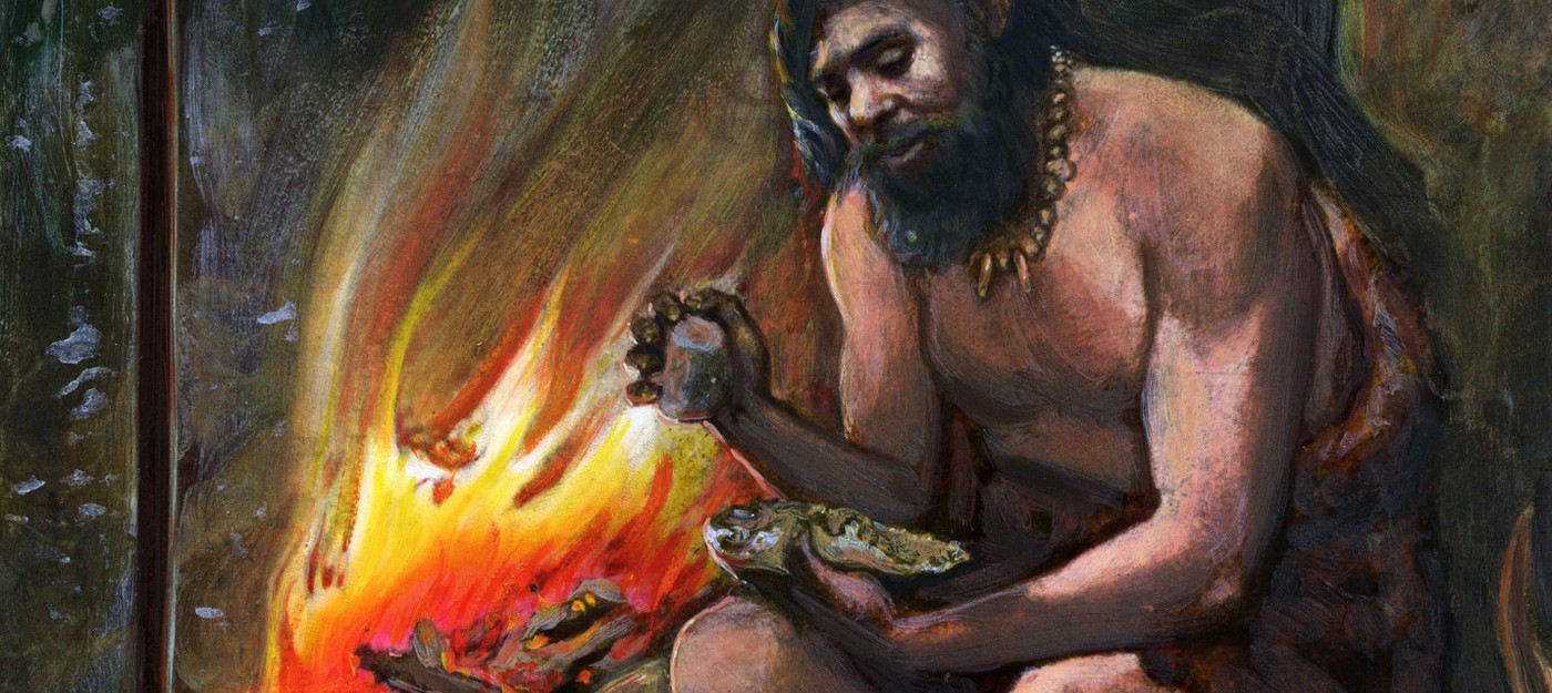 300 тысяч лет назад люди использовали огонь для изготовления орудий