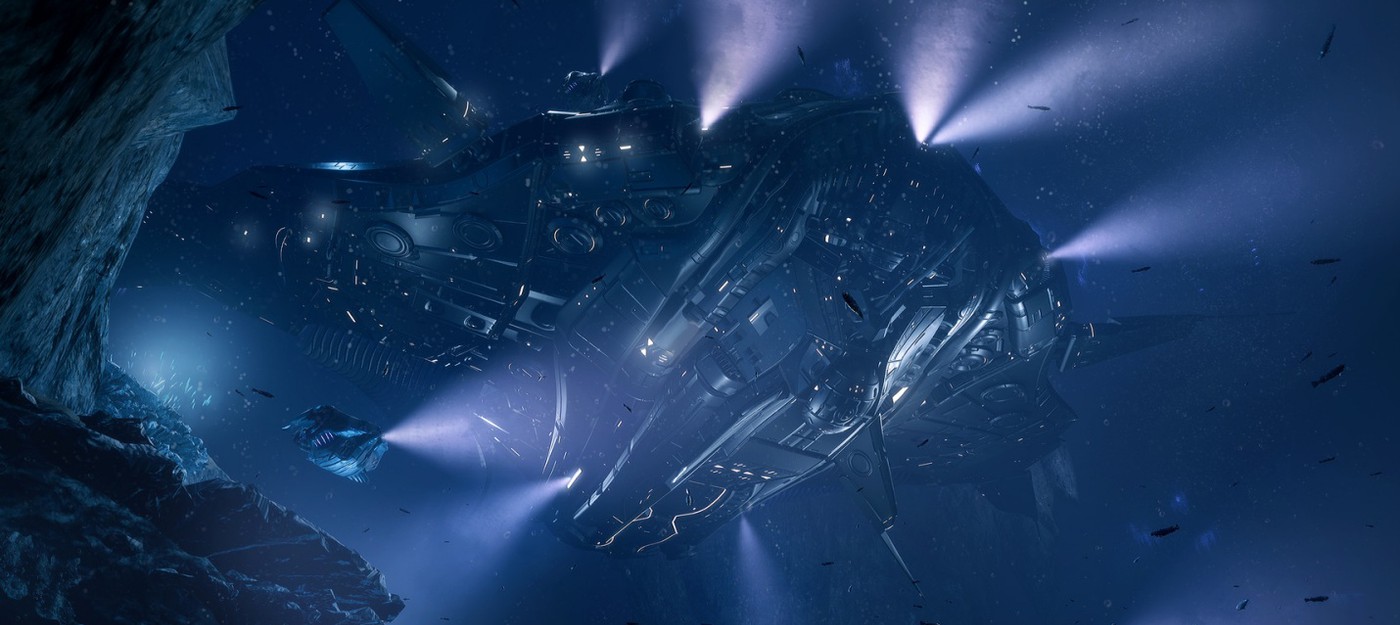Обзорный трейлер подводного шутера Aquanox Deep Descent