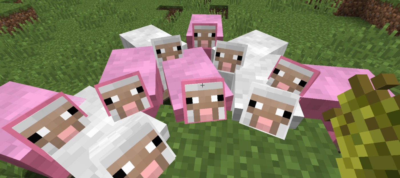 DOOM запустили на овцах в Minecraft