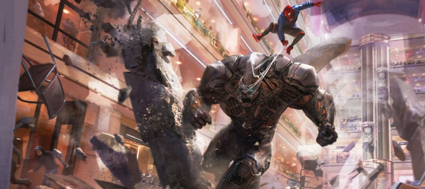 Новый геймплей Spider-Man: Miles Morales с Носорогом и Дж. Дж. Джеймсона в образе Санты