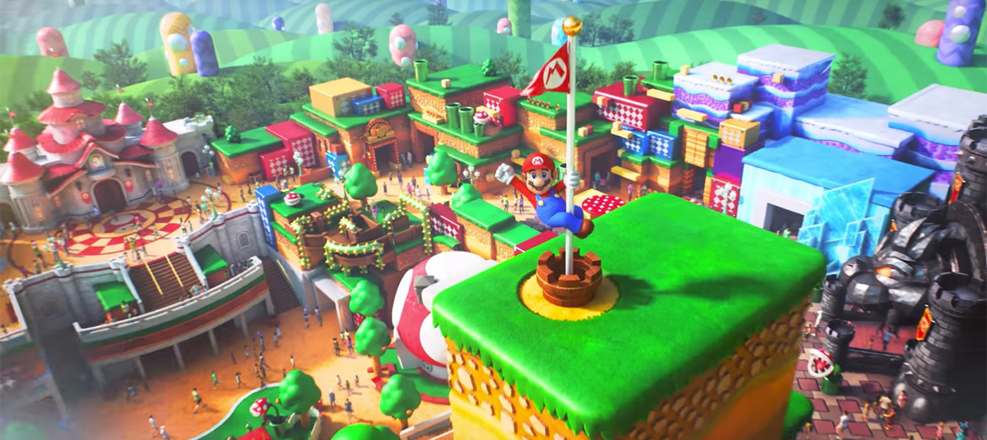 Новые фото тематического парка Super Nintendo World