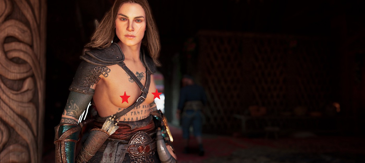 Для Assassin’s Creed Valhalla вышел первый "голый" мод