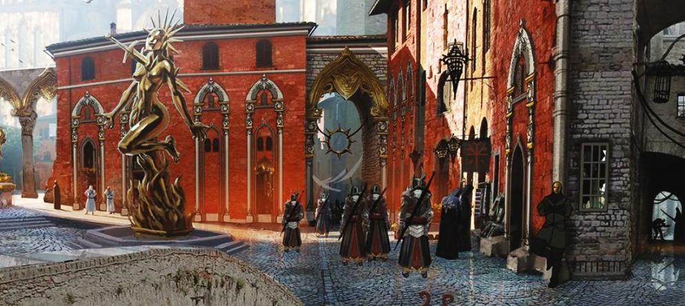 Команда инквизитора и место действия в Dragon Age: Inquisition