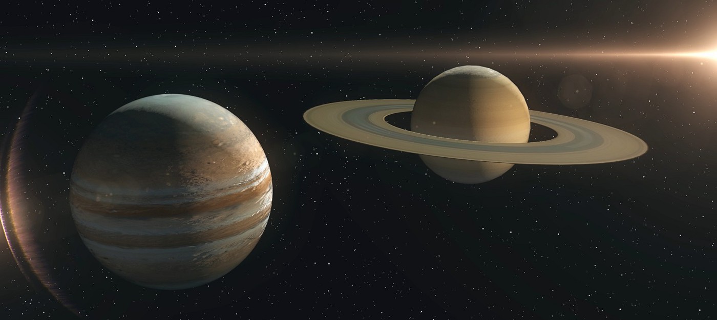 Раз в 400 лет — Юпитер и Сатурн максимально сблизились друг с другом