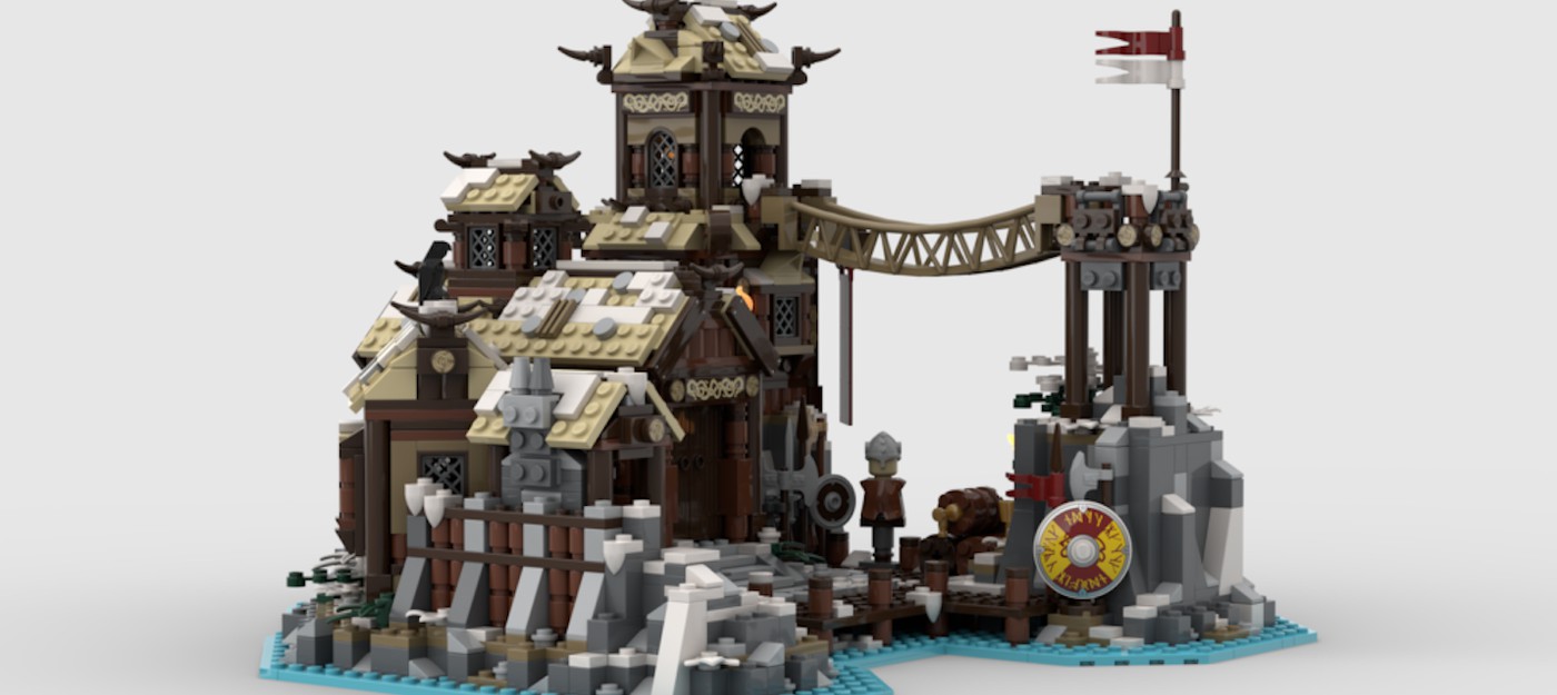На LEGO Ideas одобрили набор с деревней викингов