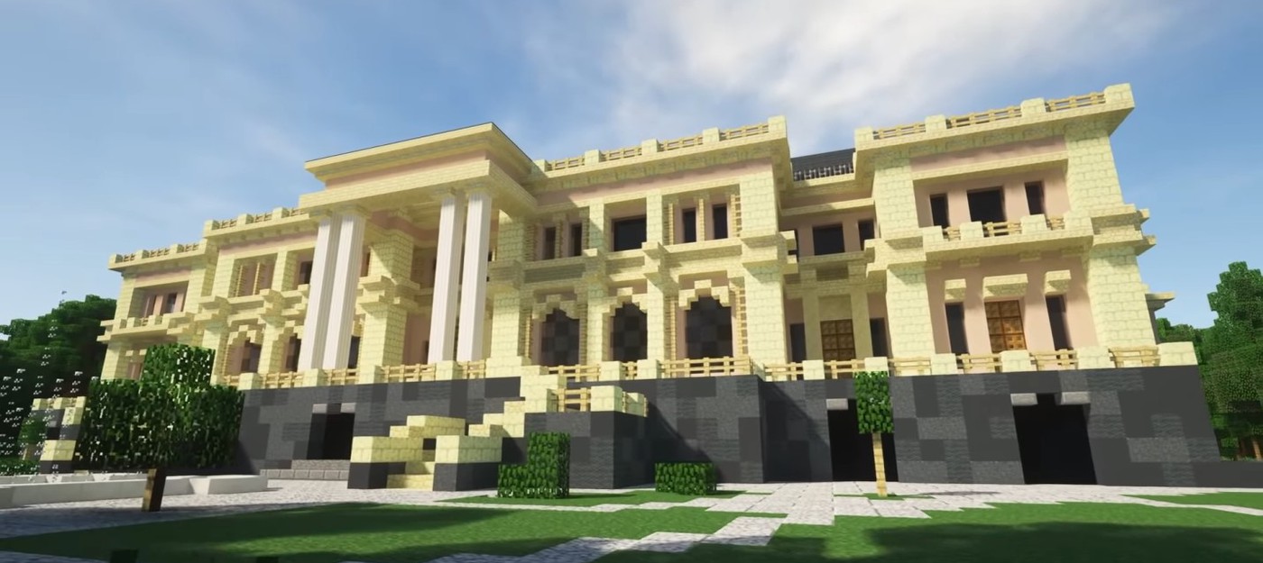 Дворец Путина воссоздали в Minecraft