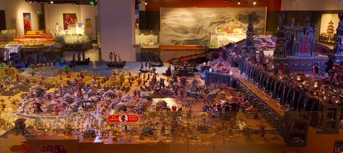 Энтузиасты создали потрясающую диораму из 150 миллионов кубиков LEGO