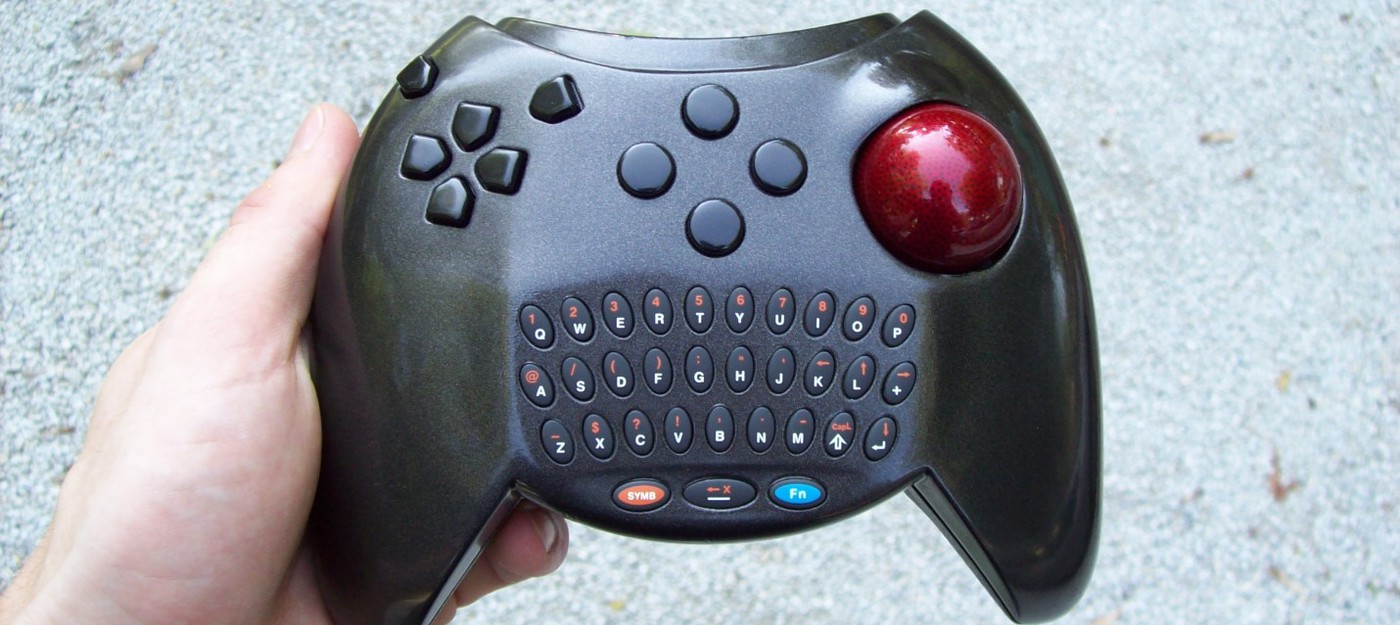 NVIDIA запатентовала геймпад с сенсорным трекболом, который объединит плюсы мышки и джойстика