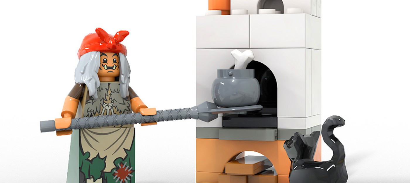 Избушка Бабы-Яги собрала 10 тысяч голосов на LEGO Ideas