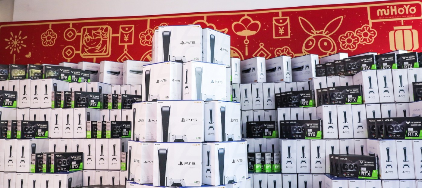 Разработчики Genshin Impact получили сотни PS5, RTX 3070 и iPhone от студии в честь Китайского нового года