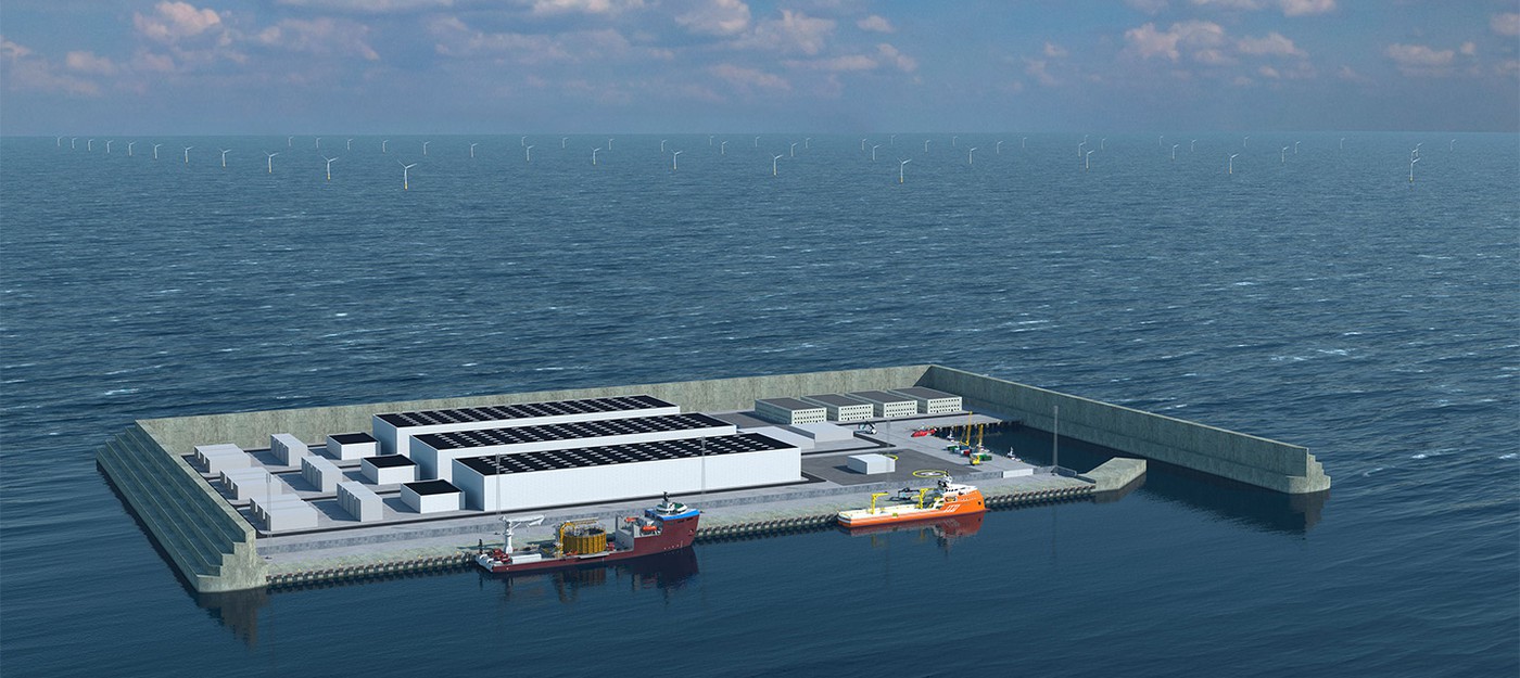 Дания построит в Северном море искусственный остров для распределения ветряной энергии