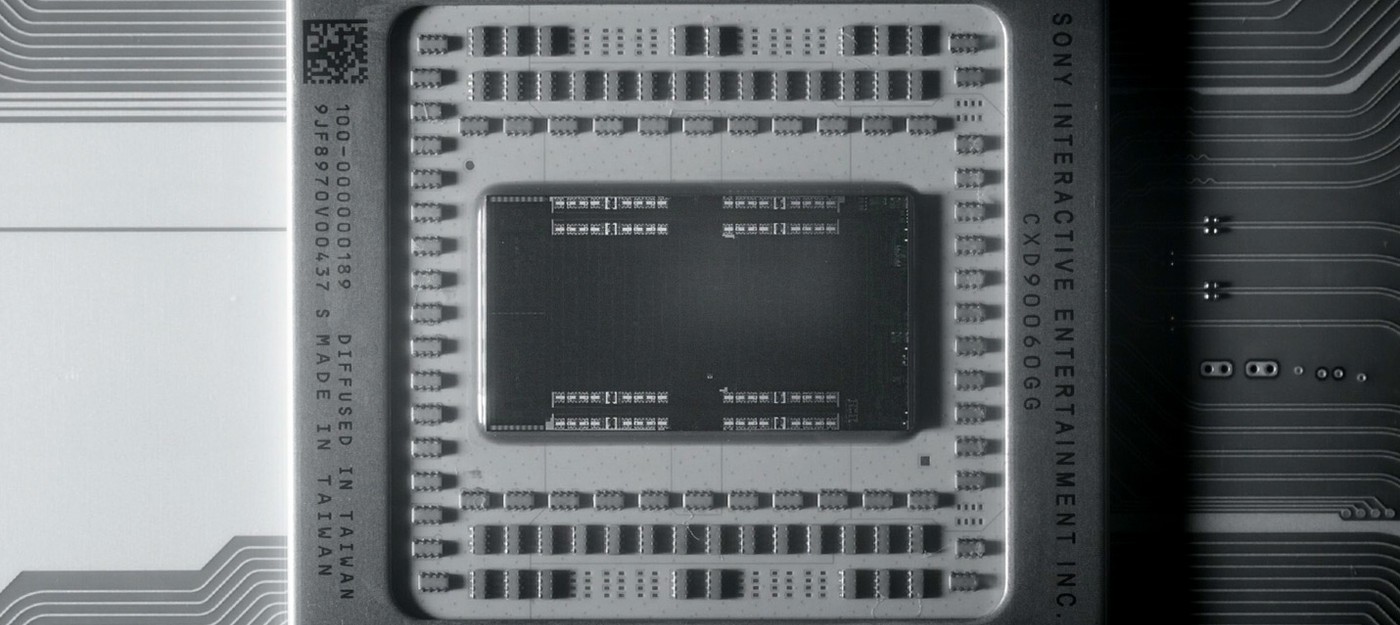 Первое фото вскрытого чипа PS5 под микроскопом