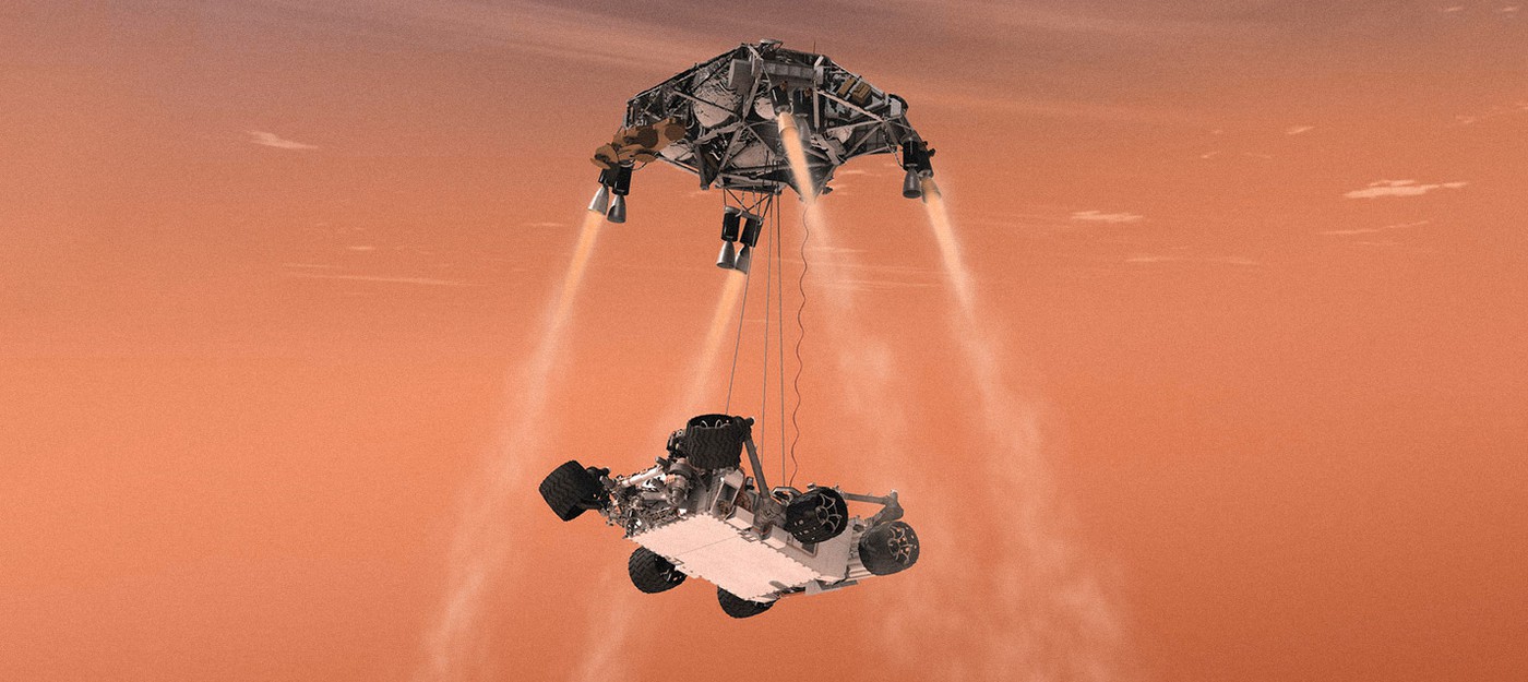 Как NASA посадит новый марсианский ровер — 6 шагов и 7 минут ужаса