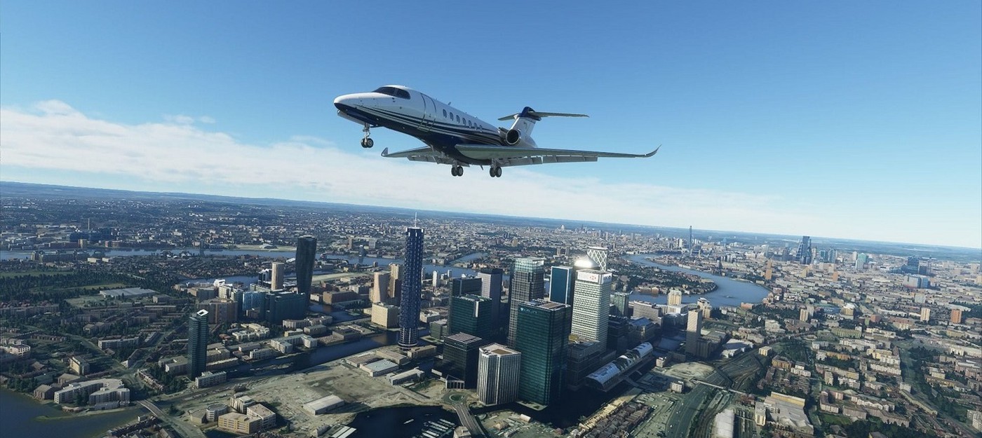 Microsoft Flight Simulator получила обновление с Великобританией и Ирландией