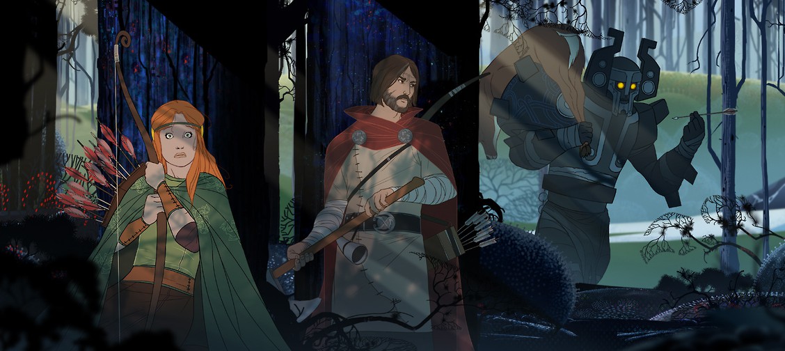 Скриншоты одиночной кампании The Banner Saga