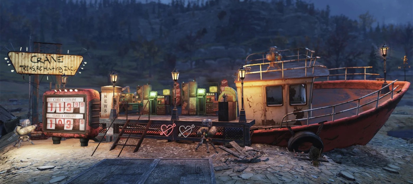 Игроки Fallout 76 уже планируют сеть постоялых дворов с запуском апрельского обновления