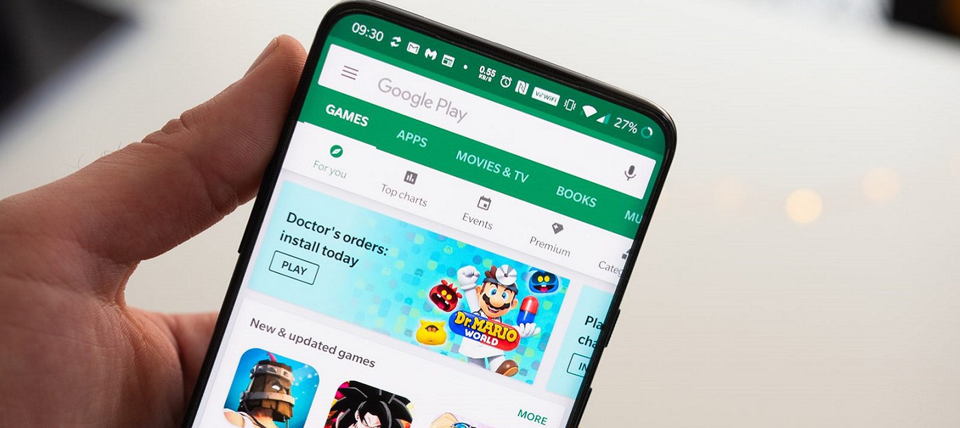 Google снизила налог на первый миллион долларов в Google Play до 15%