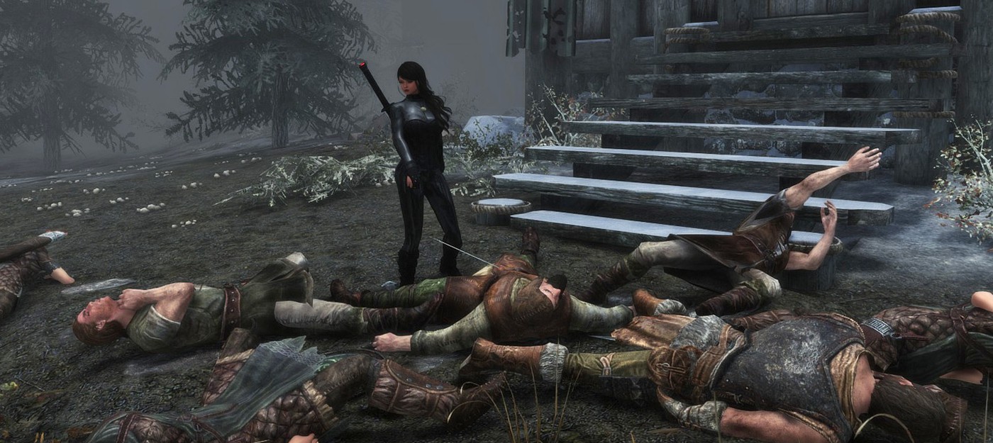 Игрок Skyrim превратил свою жену в Омни-вумен и убил всех NPC в Скайриме