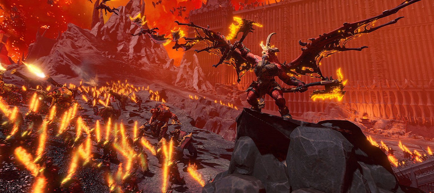 Армия Кровавого бога в трейлере Total War: Warhammer 3