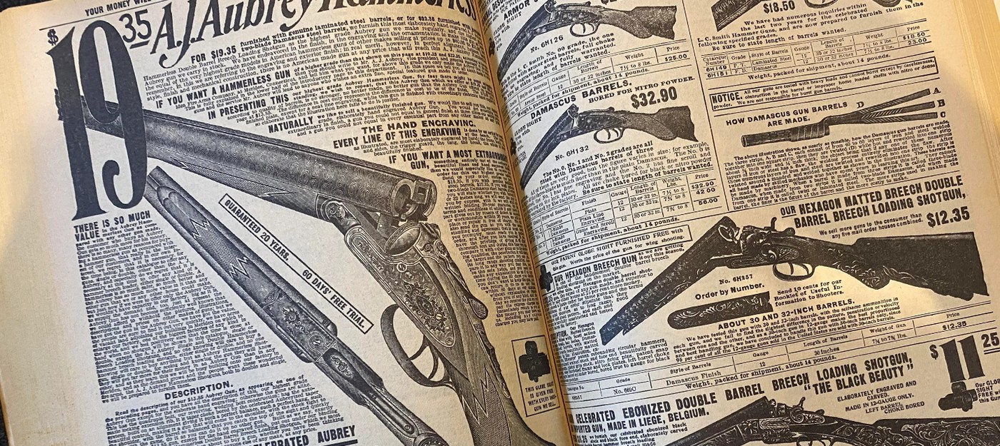 Поклонник Red Dead Redemption 2 поделился фотографиями реального каталога товаров 1905-1910 годов