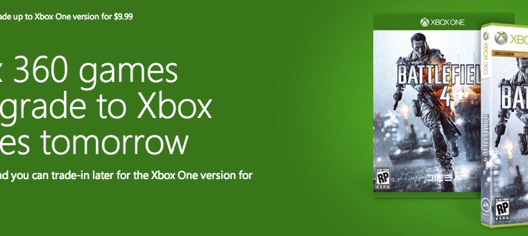 Апгрейд игр Xbox 360 до Xbox One версий всего за $10