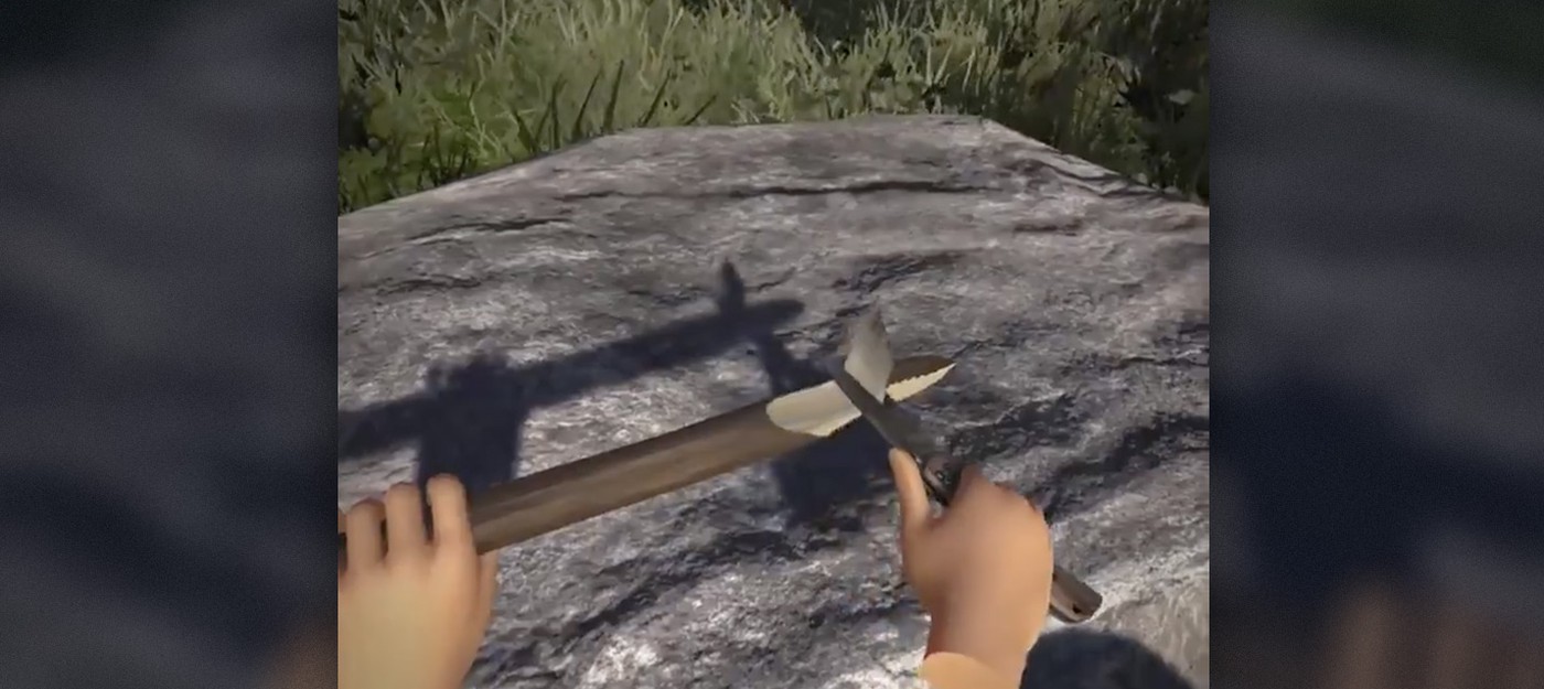 Разработчик показал, как может выглядеть создание оружия в VR-сурвайвале