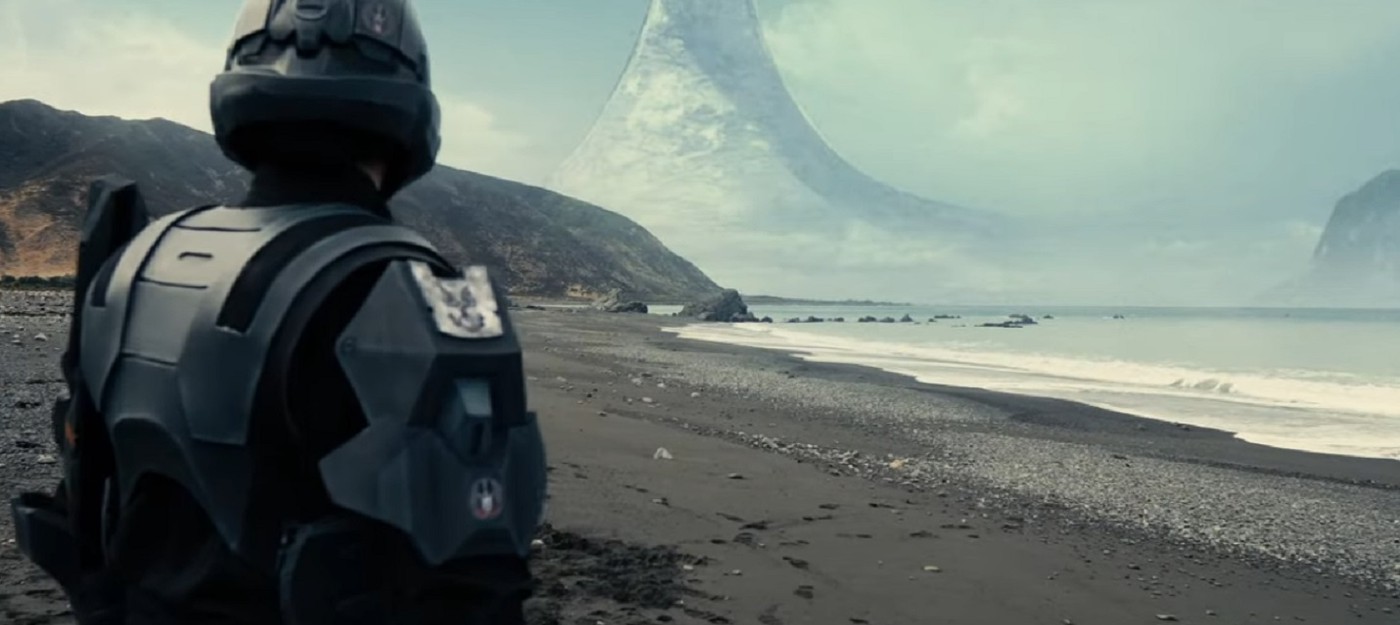 Мир-кольцо в трейлере фанатского фильма Halo