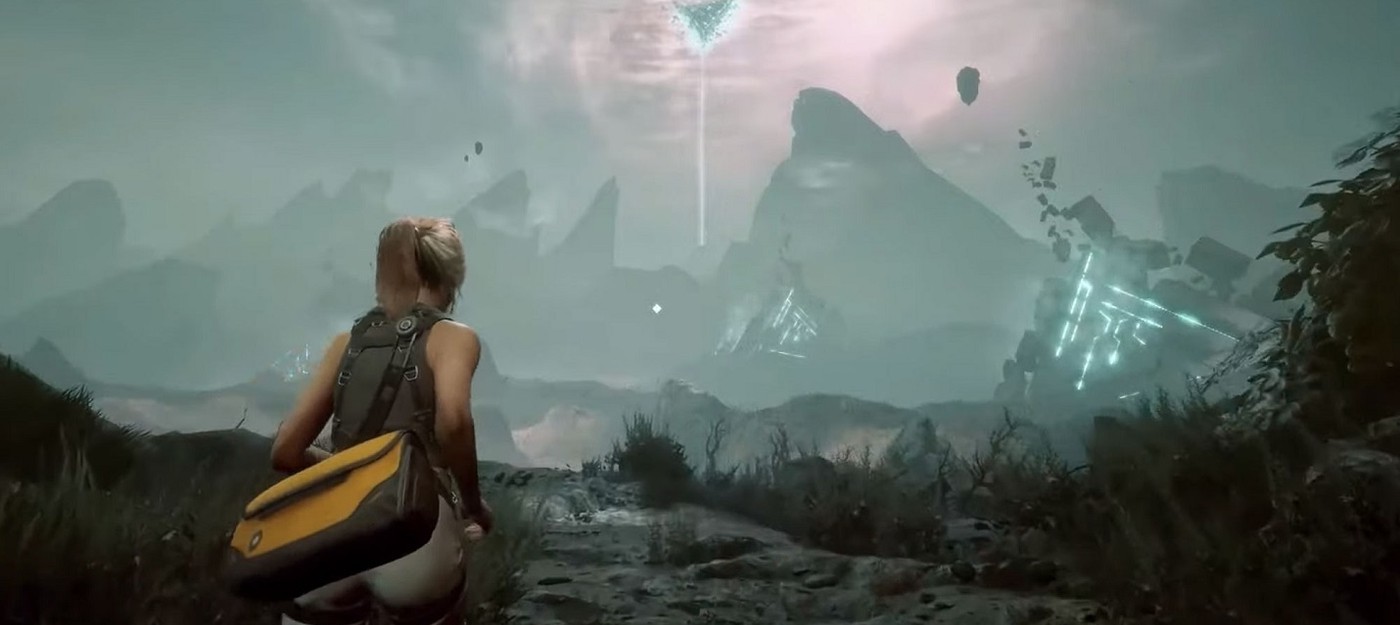 Сражения с инопланетной фауной в геймплее экшена Scars Above