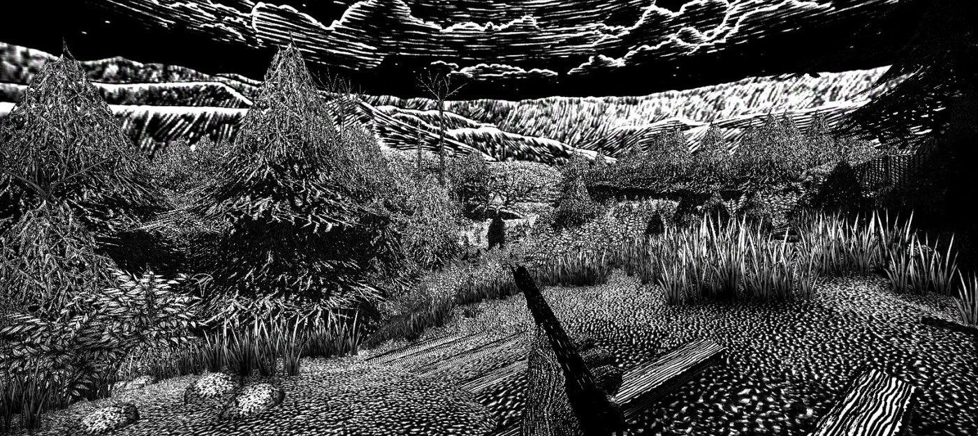 Перестрелки в черно-белом мире, нарисованном от руки, в трейлере шутера Kingdom of the Dead