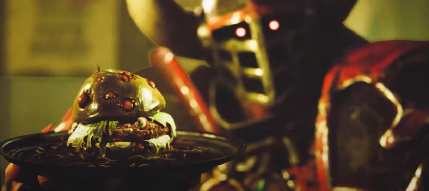 Кровавая бойня и реклама мерзких бургеров в геймплейном ролике Blood Bowl 3