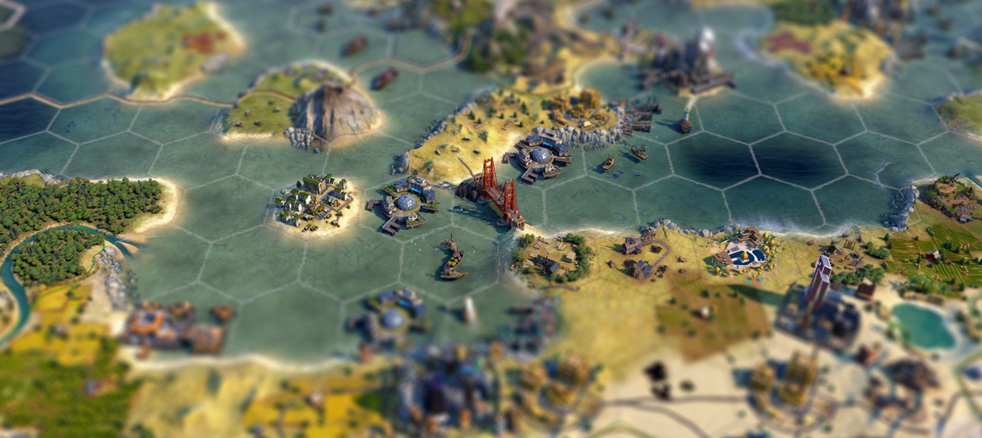 Игрок Civilization 6 похвастался идеальным расположением моста "Золотые ворота"