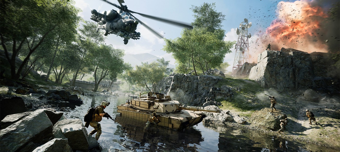 Полторы минуты геймплея в кастомных режимах Battlefield Portal