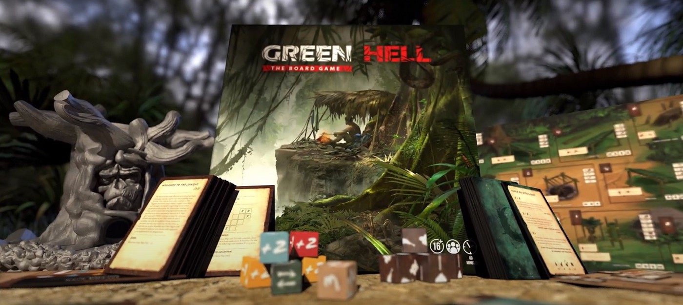 Стартовал сбор средств на настольную игру по мотивам Green Hell