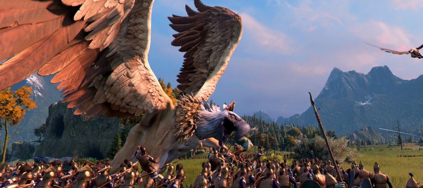 В новом трейлере дополнения Mythos к Total War Saga: Troy показали грифонов
