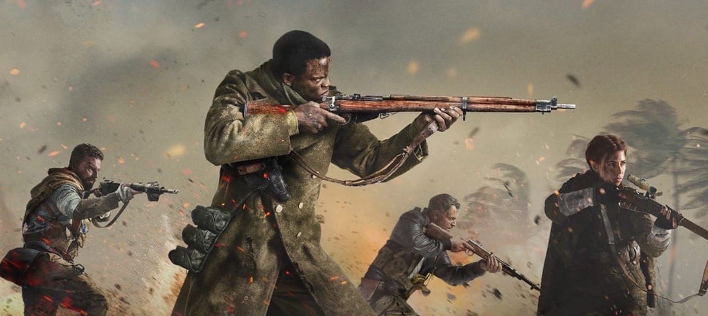 Полина на первых артах Call of Duty: Vanguard про Вторую Мировую войну
