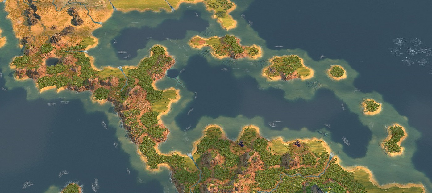 Моддер создал большую карту Земли для Humankind