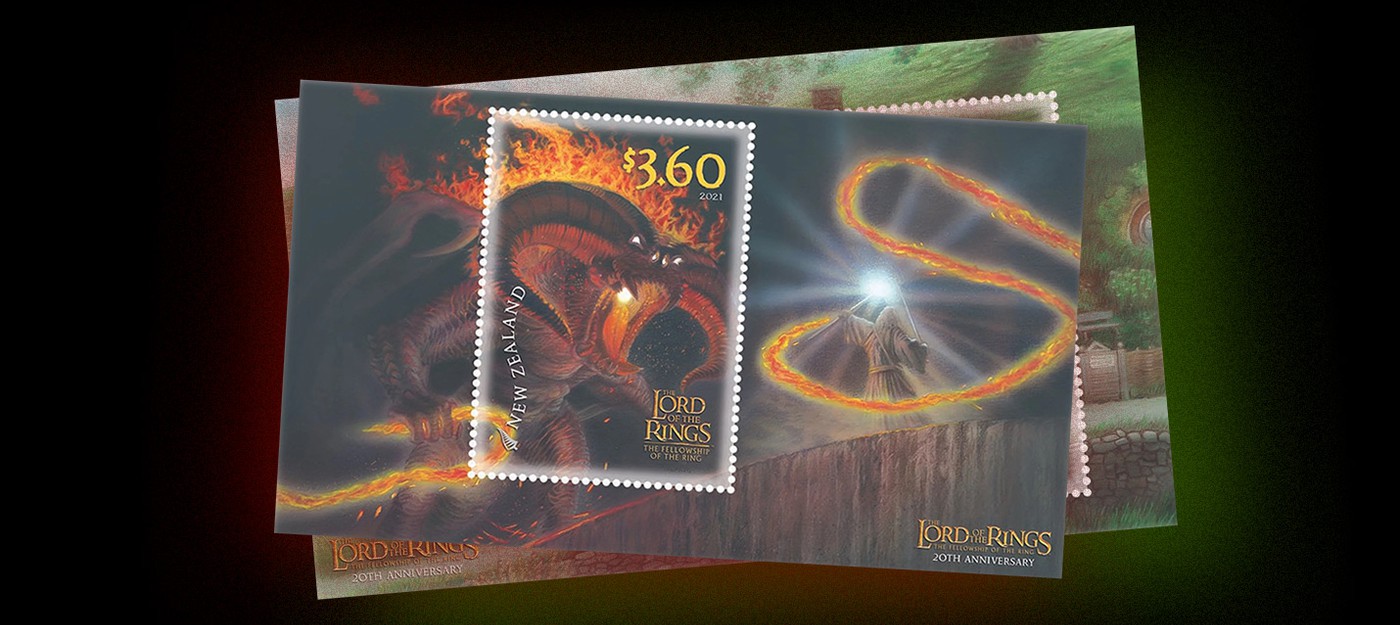 Почта Новой Зеландии выпустила марки по "Властелину колец"