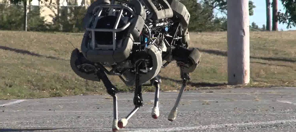 Sunday Science: новый четвероногий робот от Boston Dynamics