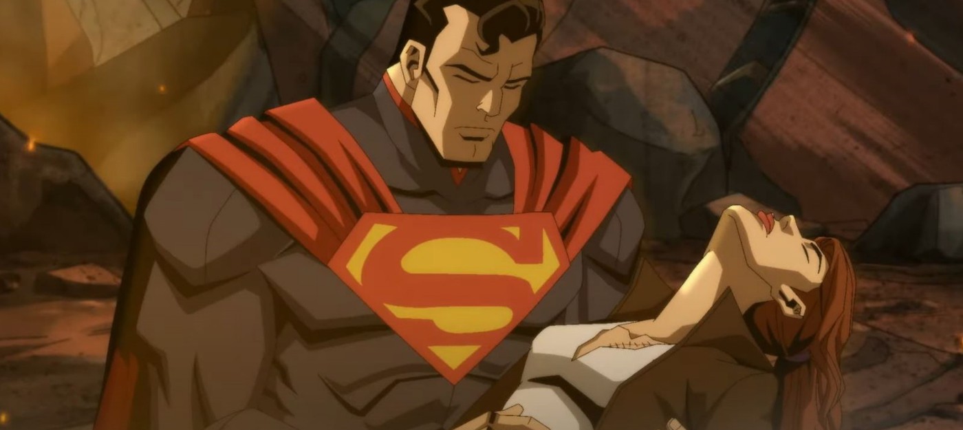 Супермен, Джокер, Харли и Бэтмен в трейлере мультфильма Injustice