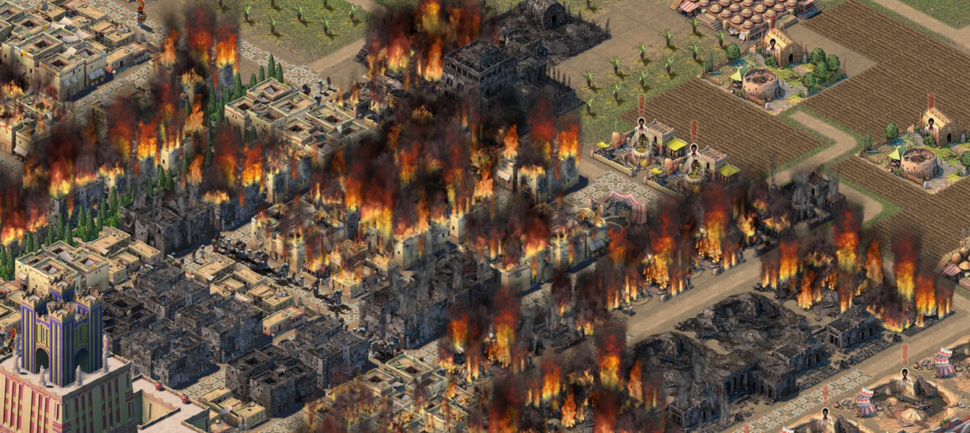 В градостроительную стратегию Nebuchadnezzar добавили пожары и преступления
