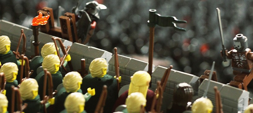 Битва за Хельмову Падь из LEGO
