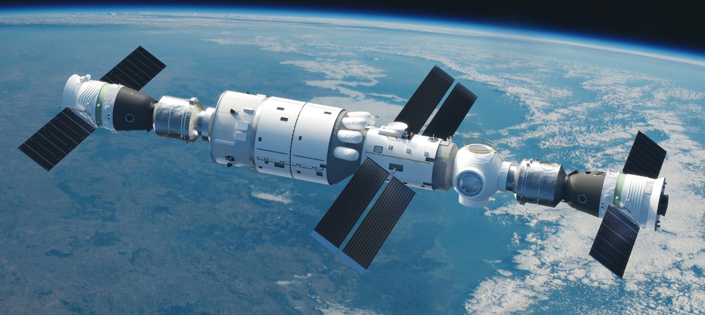 Китайские астронавты живут в неожиданно "роскошных" условиях на космической станции