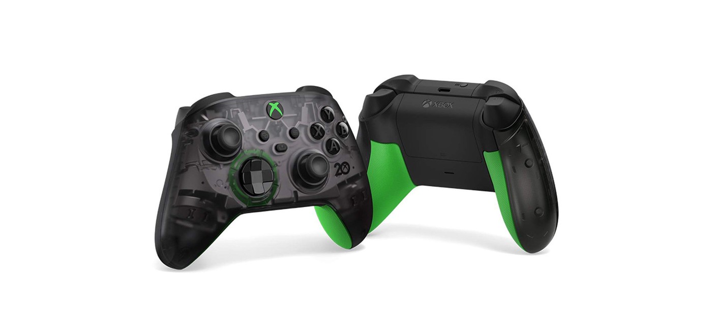Microsoft представила новые геймпад и стереогарнитуру в честь 20-летия Xbox