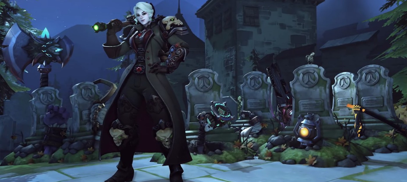 Вампиры, пираты и клоуны в трейлере события "Ужасы на Хеллоуин" для Overwatch