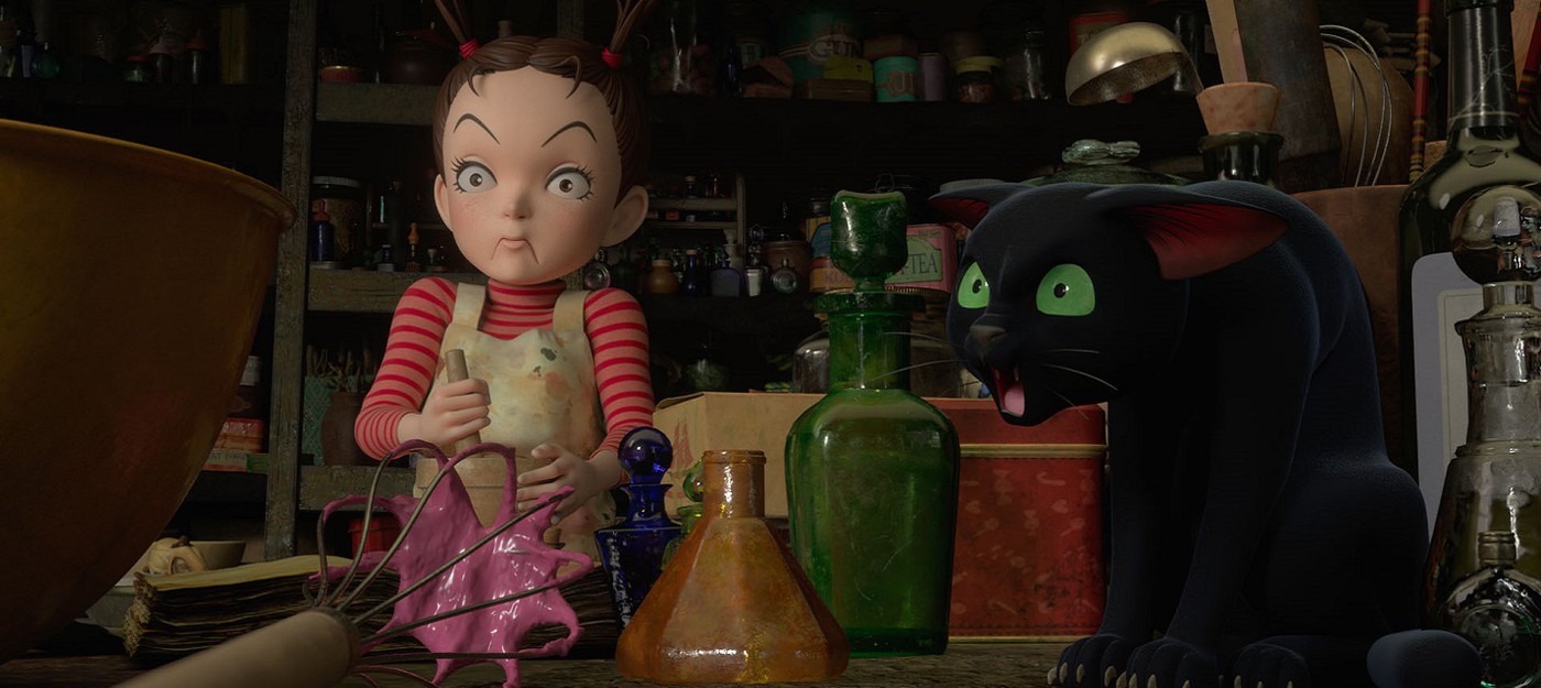 Netflix покажет первый трехмерный мультфильм студии Ghibli "Ая и ведьма"