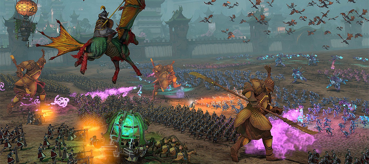 Великий Катай против армии Тзинча в новом трейлере Total War: Warhammer III