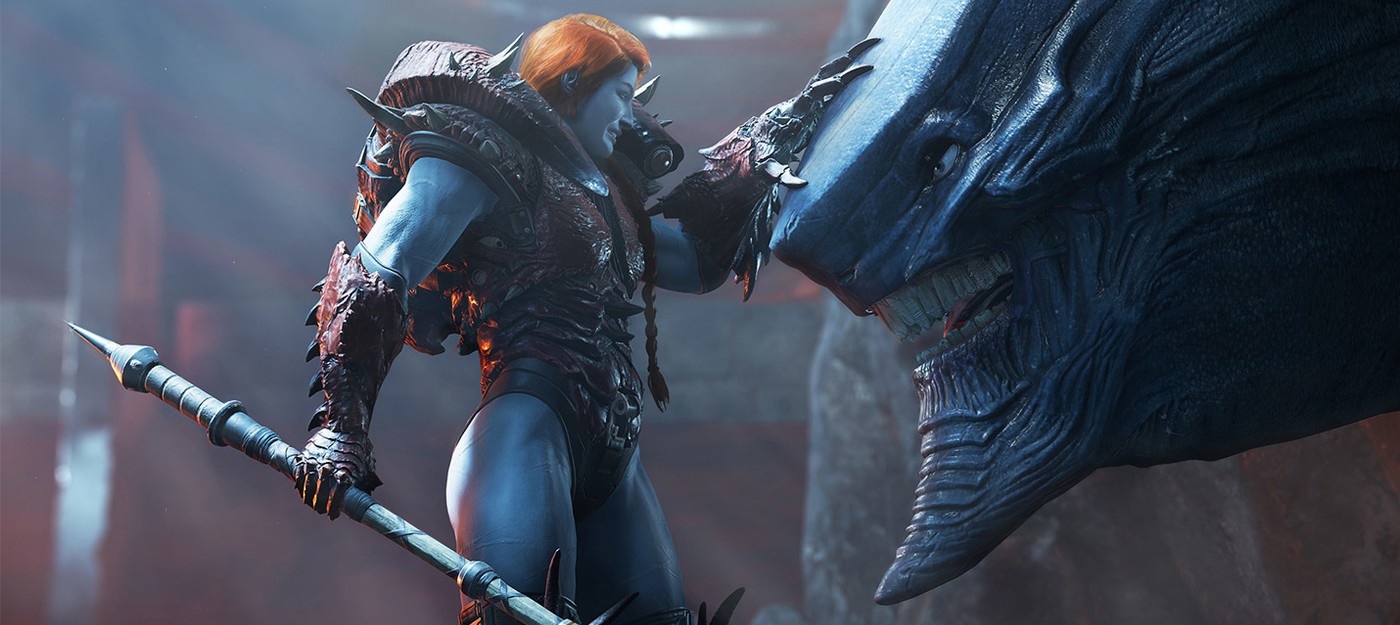 Питер Квилл сражается с тентаклевыми тварями — 17 минут геймплея Guardians of the Galaxy
