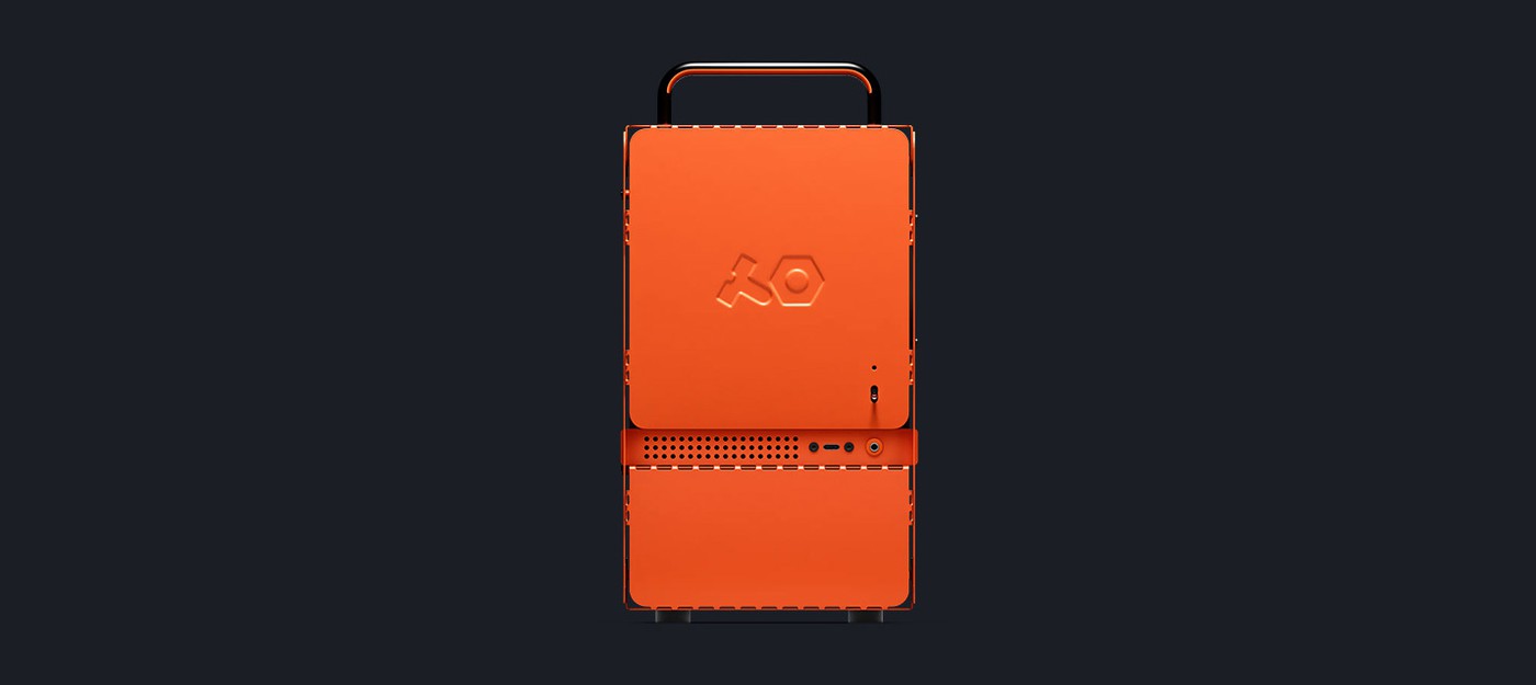 Teenage Engineering представила стильный оранжевый мини-корпус для PC за $195 — уже распродан